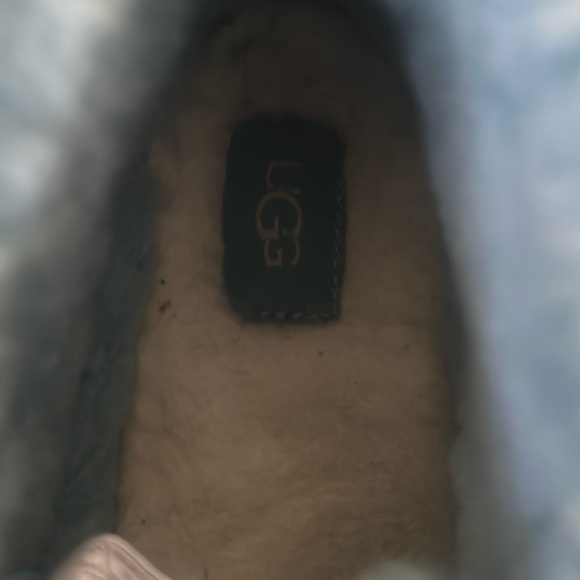 Like New! UGG Neumel Boots Men’s Size 8 in baby blue color - Picture 4 of 5